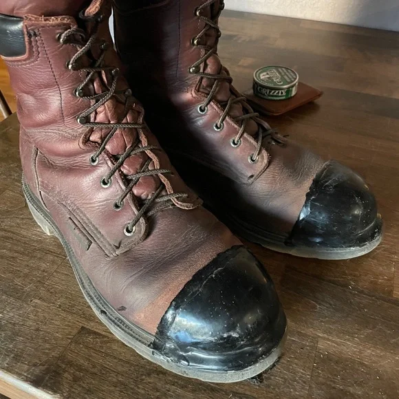 Red Wing Work Boots - 11.5D - Picture 2 of 8